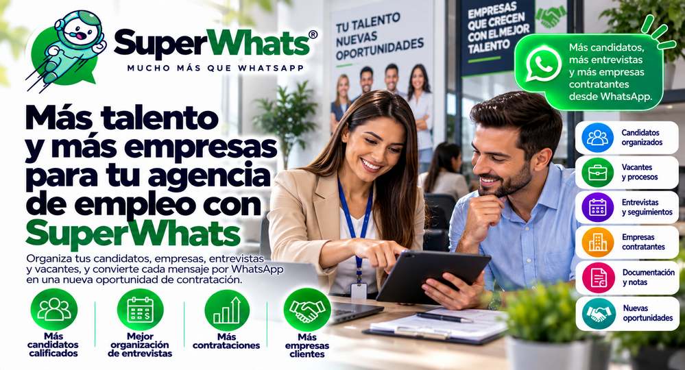 👷 Agencias de Empleo, Reclutamiento y Recursos Humanos