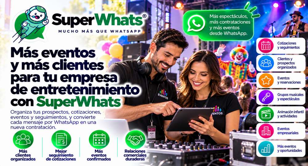 🎭 Empresas de Entretenimiento, Espectáculos y Actividades Recreativas
