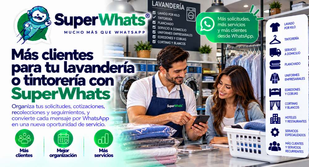 🧺 Lavanderías, Tintorerías y Servicios de Lavado Profesional