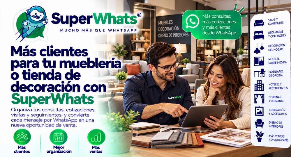🛋️ Mueblerías, Decoración y Diseño de Interiores