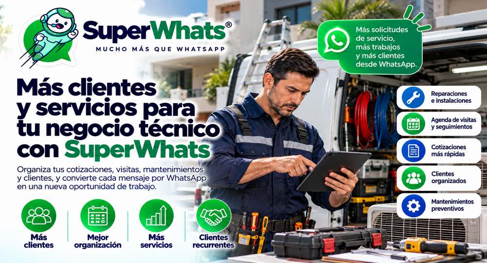 🔧 Técnicos de Mantenimiento, Reparaciones y Servicios a Domicilio
