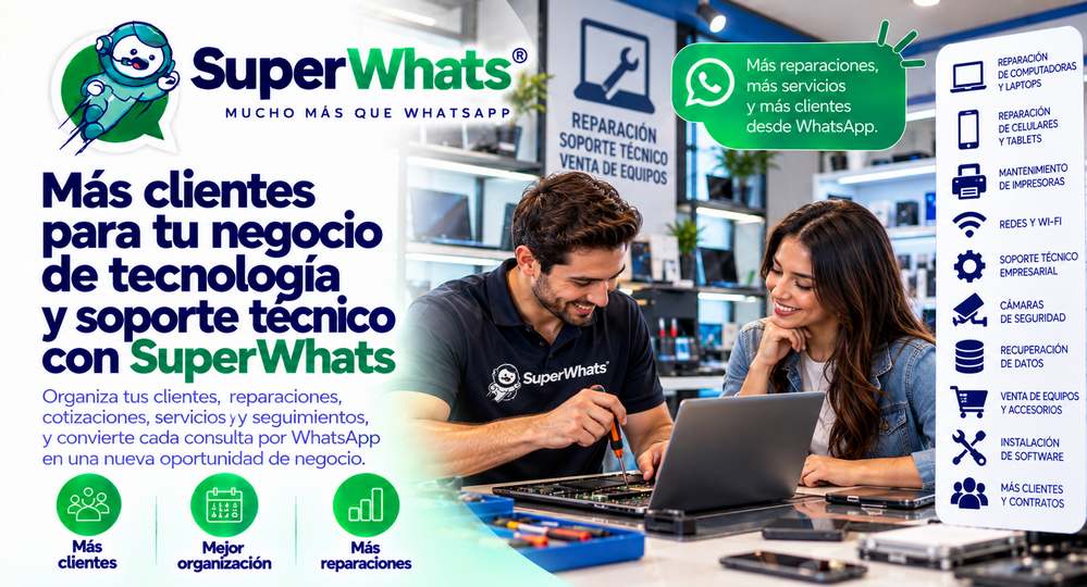 💻 Tecnología, Soporte Técnico y Reparación de Equipos