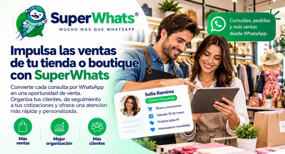 🛍️ Tiendas, Boutiques y Comercios